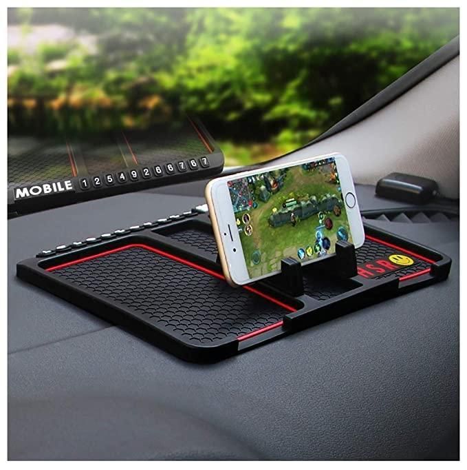 WTFNOW - Multifunction Phone/Mobile Holder for Car Dashboard